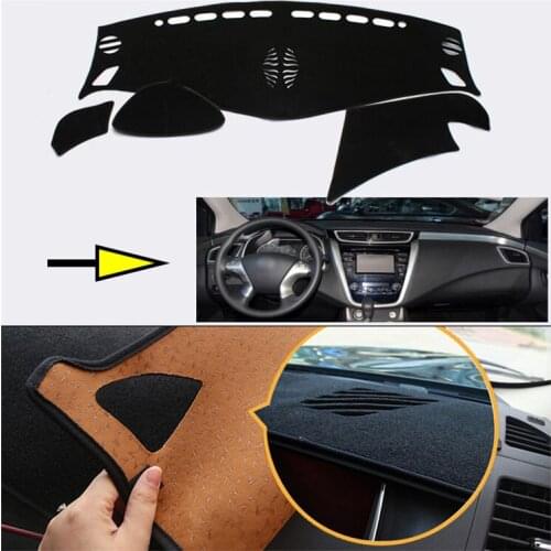 Interior Dashboard Carpet Photophobism Protective Pad Mat For Nissan Morano