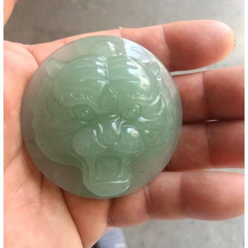 Fine Jewelry Chinas Exquisite Hand-carved Natural Obsidian dongling jade Belt Buckles, Mens Best Gifts Free Shipping