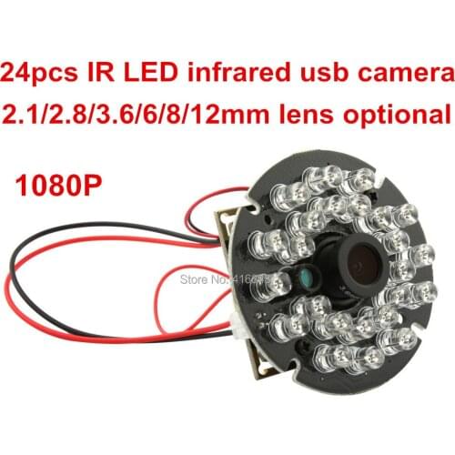 2.0megapixel 1920*1080 full hd 12mm lens Infrared Night Vision For Smart Home CCTV Security Surveillance