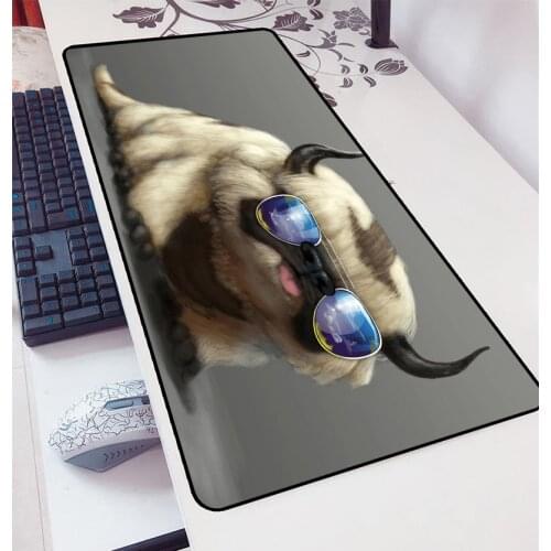 The Legend of Aang Appa Mouse Pad Computer Gamer XXL Mouse Pad The Last Airbender Mousepad Ergonomic Gadget Office Desk Mats