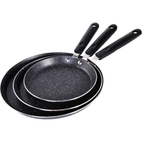 Aluminum Material Frying Pan Non-stick Pot Cookware 3 Sizes to Choose Fried Steak Pot Saucepan Honeycomb Kitchenware