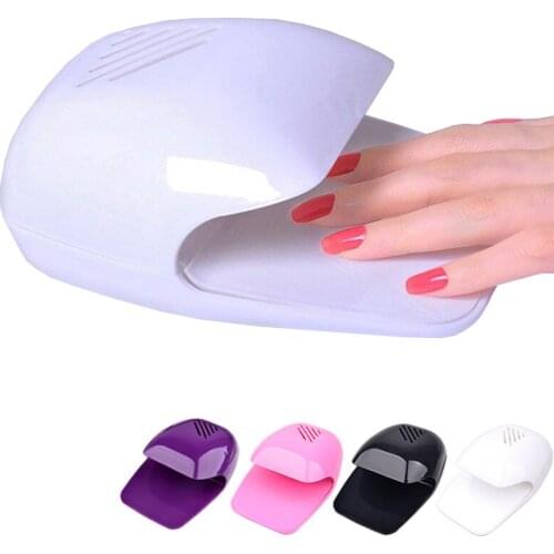 New Mini Nail Art Dryer Press Nail Polish Air Dryer