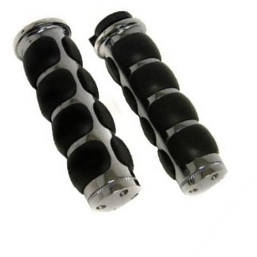 Pair Motorcycle 1'' 25mm Hand Grips For Honda Kawasaki Yamaha Road V Royal Star Venture Classic Royale Deluxe