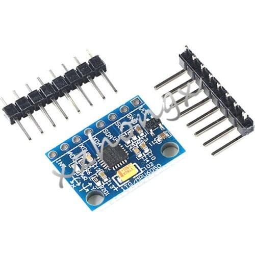 MPU-6050 module three axis accelerometer 6DOF module GY-521 module code schematic
