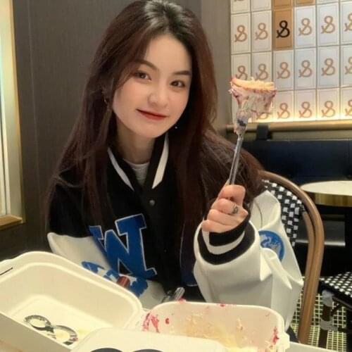 2021 New Street Retro Embroidery Baseball Uniform Jacket Men And Women Trendy Brand Hip-hop Loose Wild Casual Couples Jacket