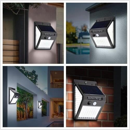 Solar Outdoor Lights Solar Lamp Wall Lamps Motion Sensor PIR Wall Light Waterproof Solar Lamp Solar Powered Garden Decoration