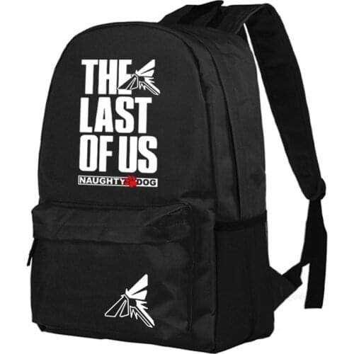New game The Last of Us Backpack Fashion Oxford SchoolBag Unisex Mochilas