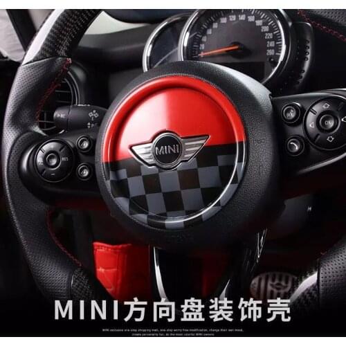 NEW! 9 options! car steering wheel center covers accessories For mini cooper f54 f60 f55 f56 styling
