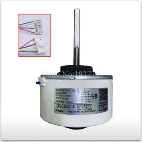 New for air conditioner motor WZDK58-38G SIC-55CVL-F159-1 Fan motor SIC-61FW-F170-2 ZKFP-70-8-2 WZDK70-38G-2 good working