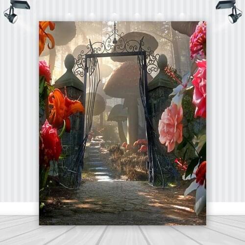 New Style Retro Castle Luxury Palace Cartoon Children 'S Photography Vinyl Background Cloth Home Studio Use