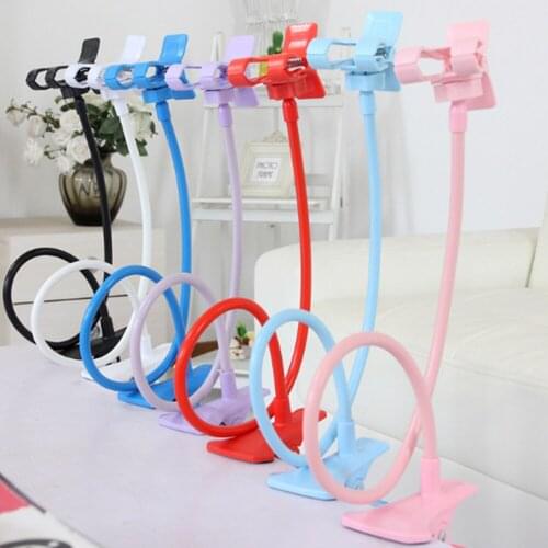 NEW Universal Lazy Bracket Flexible 360 Clip Mobile Cell Phone Holder Lazy Bed Desktop Bracket Mount Stand Bedroom Hot Sell