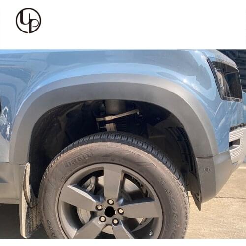 New product PP fender flares wheel arches wheel eyebrow over fenders for RR defender style car fender