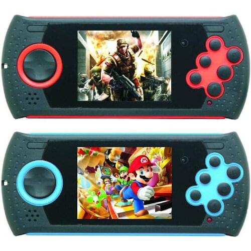 Best selling MD16 3 inch portable game console built in 100 games support TF card expansion for GBA SMC SMD