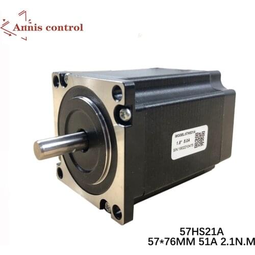 Leadshine nema 23 Stepper Motor 57HS21A 8mm Shaft 5A 2.1 N.M 76mm CNC machine engraving machine
