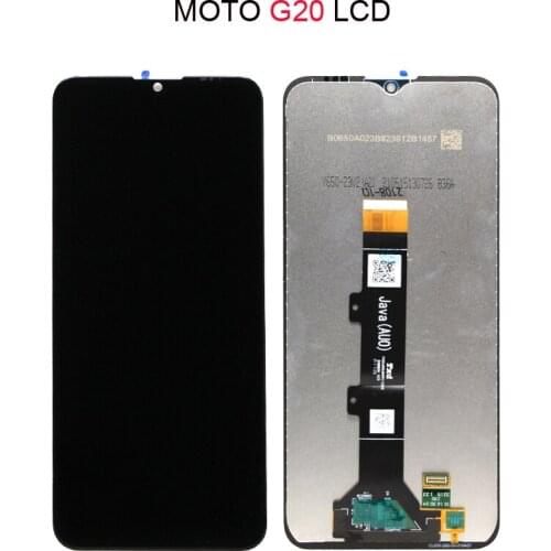 6.67'' For MOTOROLA MOTO G20 LCD No Frame Display With Touch Panel Screen Digitizer Assembly Perfect For Moto G20 lcd display