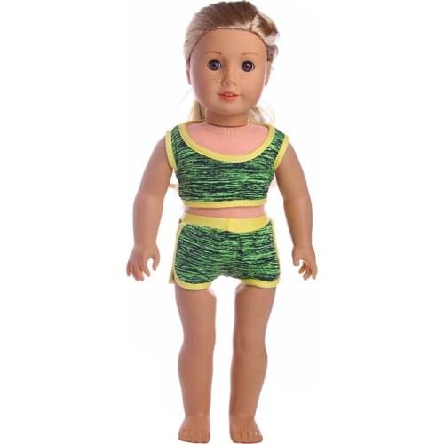 2017 Fashion style 1 set clothes for 18inch American doll hot n348