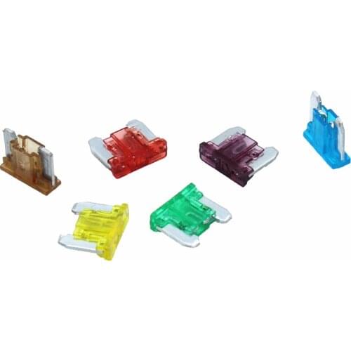 50pcs/lot Mini Size MICRO Car Auto Blade Fuse 5A 7.5A 10A 15A 20A 25A 30A