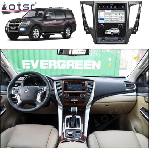 For Mitsubishi Pajero Car Radio 2006 2007 2008 - 2016 Car Multimedia Dashboard Modification Android GPS Navigation Player Stereo