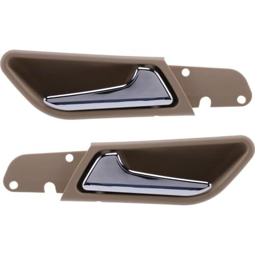 Chromed Car Inner Interior Door Handles for Mercedes-Benz A-Class W169 B-Class W245 Panel Trim Pull Bar