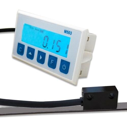 M503 Miniatur Magnetic Grid Scale Integrated Embedded Measurement System Linear Encoder Digital Display DRO