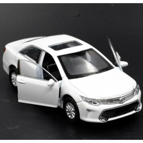 1:36 alloy pull back Toyota Camry model, high simulation 2 open door car toys, metal castings, toy vehicles, free shipping