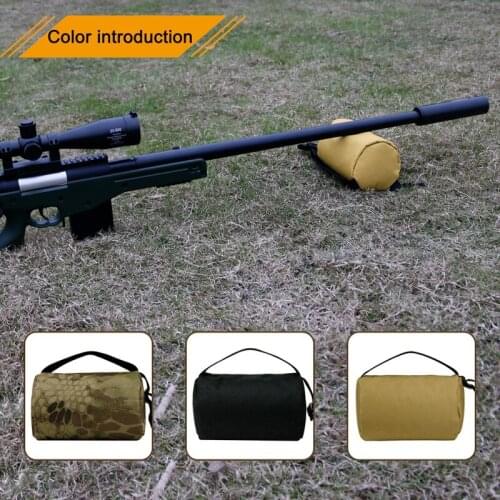 Molle Bag Sniper Shooting Bag Front Rear Bag Target Stand Rifle Support Sandbag Bench Unfilled Tack Hunting Rifle Newest