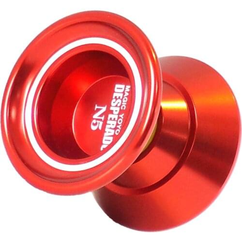 N5 Professional Unresponsive Alloy Yoyo Concave Bearing - Red