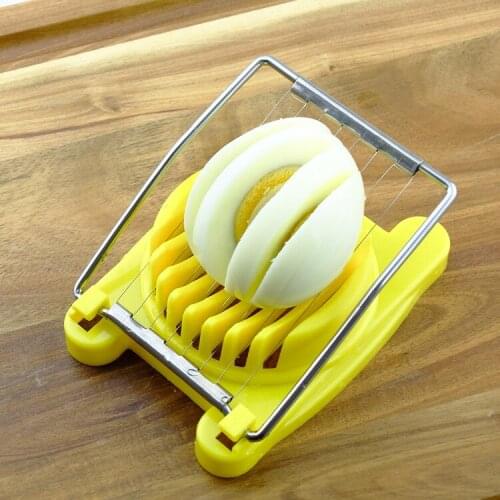New Style Egg Slicer Preserved Egg Divider Fancy Splitter Kitchen Supplies Egg Cutting Tool