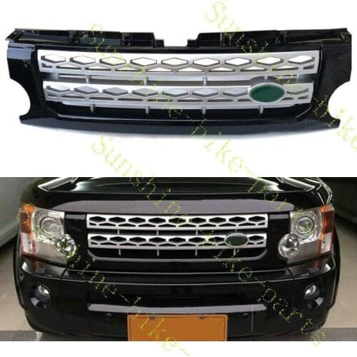 Fit For Land Rover LR3/Discovery 2005 2006 2007 2008 2009 Car Front Bumper Upper Grill Grille 1pcs