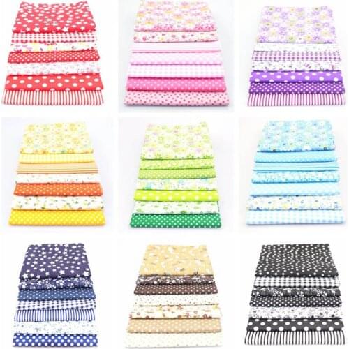 25cmx25cm and 50cmx50cm Cotton Fabric Printed Cloth Sewing Quilting Fabrics for Patchwork Needlework DIY Handmade Material