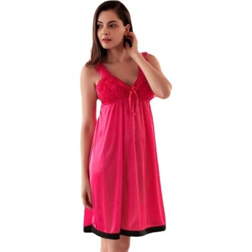 2021Summer Sling Nightdress Lace Lace Ice Silk Ladies Sexy Home Wear Womens Nightgown Sleepwear Night Dress Night Gown
