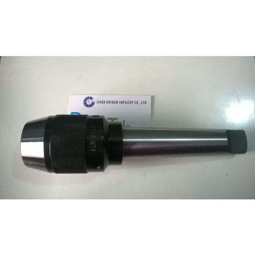Integrated keyless drill chuck 1-16mm with Morse taper with tang 4# MT4-APU16