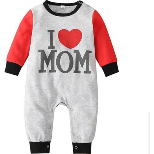 Christmas baby romper newborn infant baby boys girls cute print long sleeves romper autumn winter baby clothing