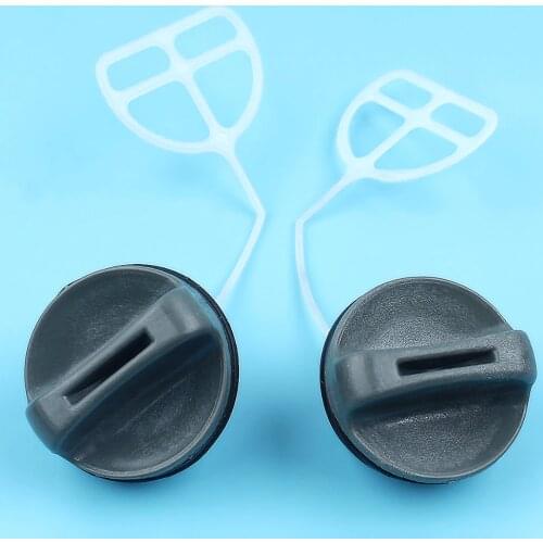 Gas Fuel & Oil Tank Caps Kit For HUSQVARNA 362 365 371 372XP 385XP 390XP Chainsaw OEM# 537 21 52-02 Replacement Parts NEW