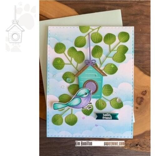 Wooden House Metal Cutting Dies Scrapbook Diary Decoration Stencil Embossing Template DIY Greeting Card Handmade 2021 NEW