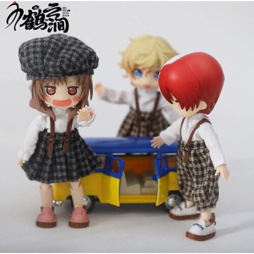 Ob11 baby clothes Beret Pants Set Molly baby clothes GSC body 12 points BJD round