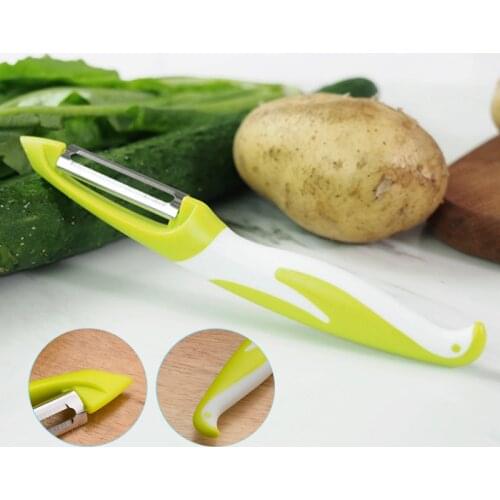 Stainless Steel Vegetable Slicer Peeler Carrot Potato Fruit Shred Grater Knife Peeler Zester Razor Sharp Cutter Kitchen Tools