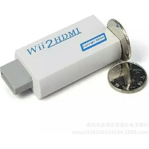 Wii to HDMI Adapter Converter Support FullHD 720P 1080P 3.5mm Audio Wii2HDMI Adapter for HDTV New