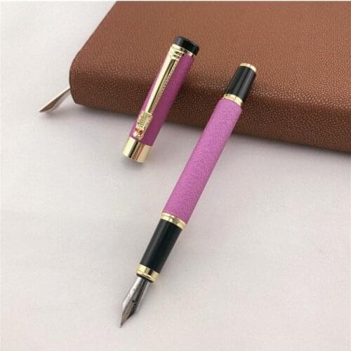MONTE MOUNT luxury dragon fountain pen promotion metal ink pens school stationery business gift father friend present 023