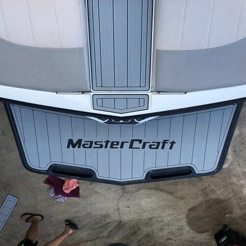 MasterCraft Boat Swim Platform Cockpit EVA Faux Teak Decking Flooring Pad