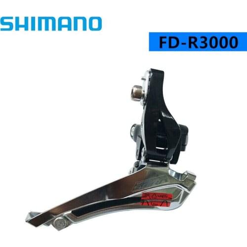 SHIMANO SORA FD-R3000 Front Derailleur Brazed On/Clamp-On 31.8mm/34.9mm 2x9 Speed Road Bike Bicycle Transmission Accessories