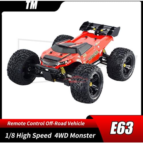 TM E63 Bird Eater 1/8 2.4G 4WD RC Model Electric Brushless Buggy Remote Control Truck Monster Car Vehicle Kids Adult Toy Gift