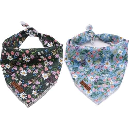 Unique Style Paws Dog & Cat Small Bandana Scarf Adjustable Dog Bandana Christmas Personalized Pet Products