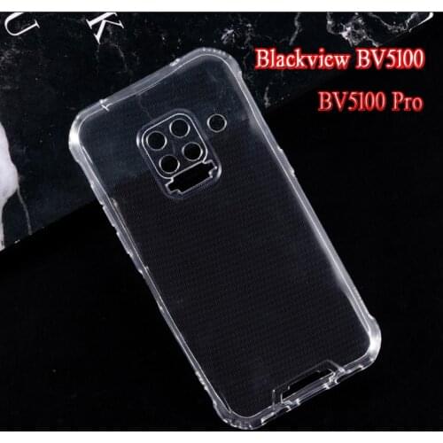 Phone Protective Shell For Blackview BV5100 Pro Case Coque Soft Shockproof Back Cover For Blackview BV5100 Mobile Funda Capa