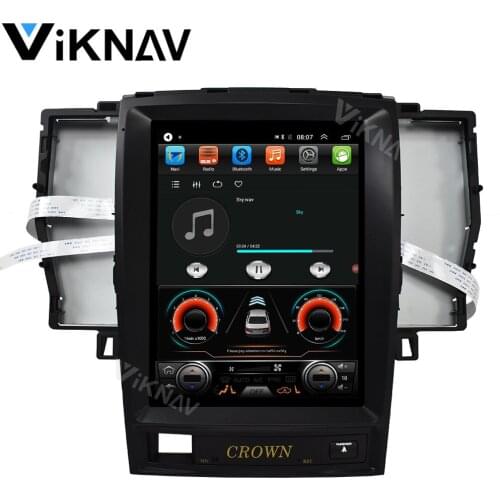 10.4inch navi For-TOYOTA CROWN twelfth 12th car autoradio 2din android car radio multimedia player GPS navigation MP4 player