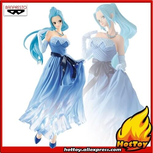 100% Original Banpresto LADY EDGE: WEDDING Collection Figure - Nefertari Vivi (B Special color Blue ver.) from "ONE PIECE"