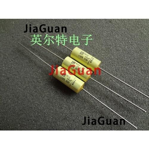 10PCS NEW VISHAY ERO MKT1813 1.5UF 63V 7.5X18MM axial film capacitor 155/63V HiFi audio MKT 1813 63V1.5UF 155