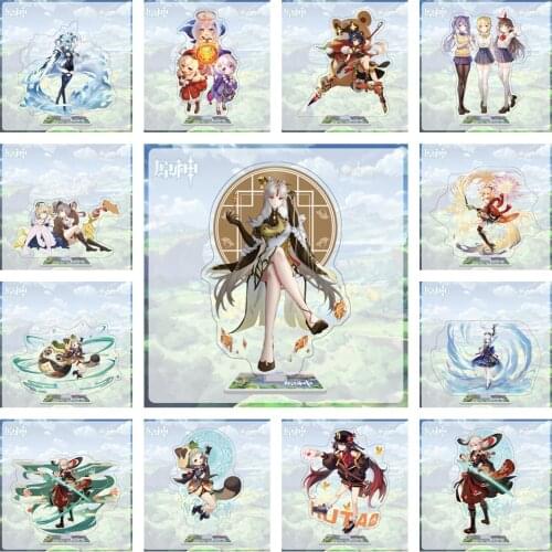 GENSHIN IMPACT Standing Brand PAIMON KLEE JEAN Is The Best Choice For Decoration, Gift Or Collection Around 2D Animation Acrylic