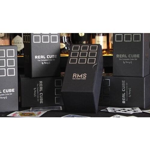 Perfect Square by Michael Lam,Magic Tricks,Close up Magia,Toys,Professional Magician Magic Props Illusions,Real Cube