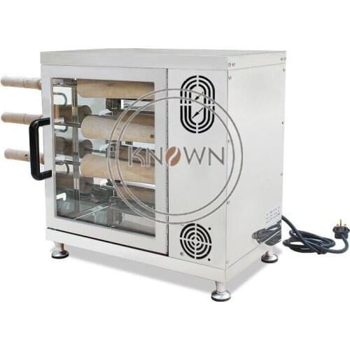 Commercial 110V 220V Electric Chimney Cake Oven Kurtos Kalacs Maker Machine